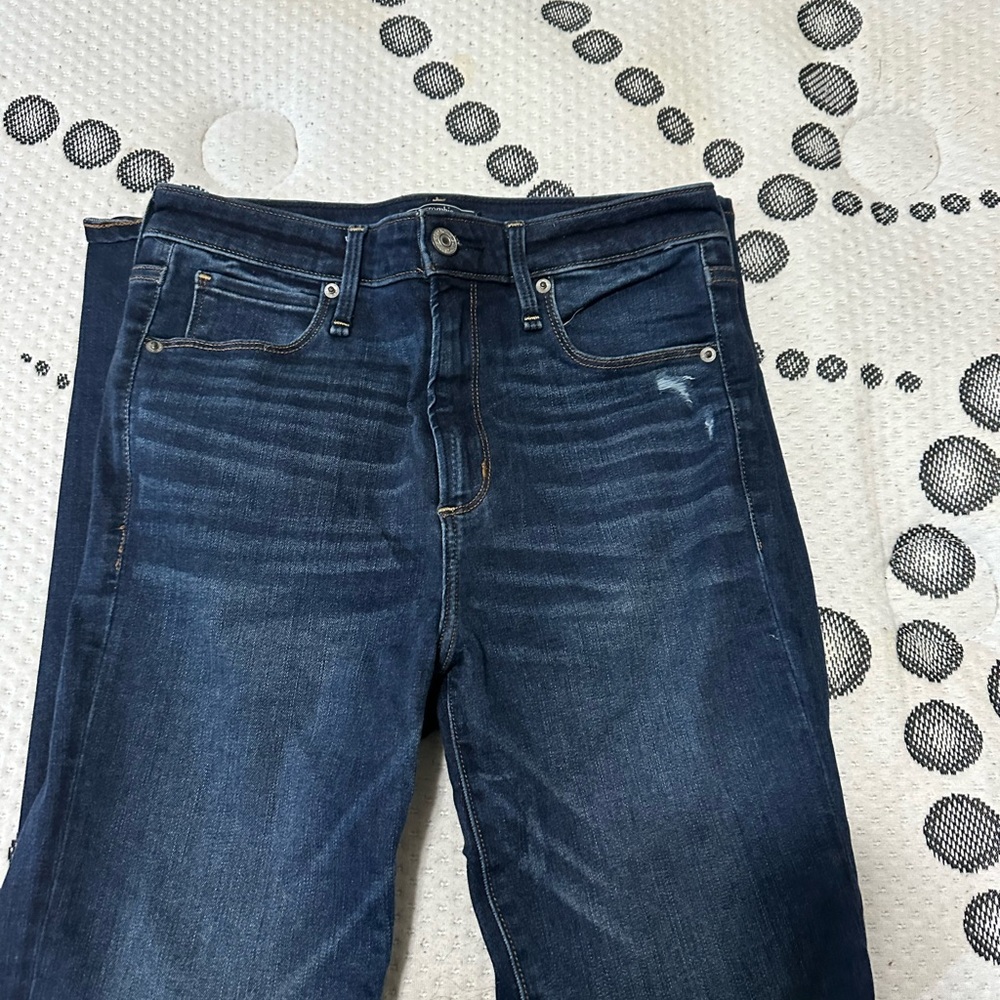 Abercrombie & Fitch Dark Blue Skinny Jeans